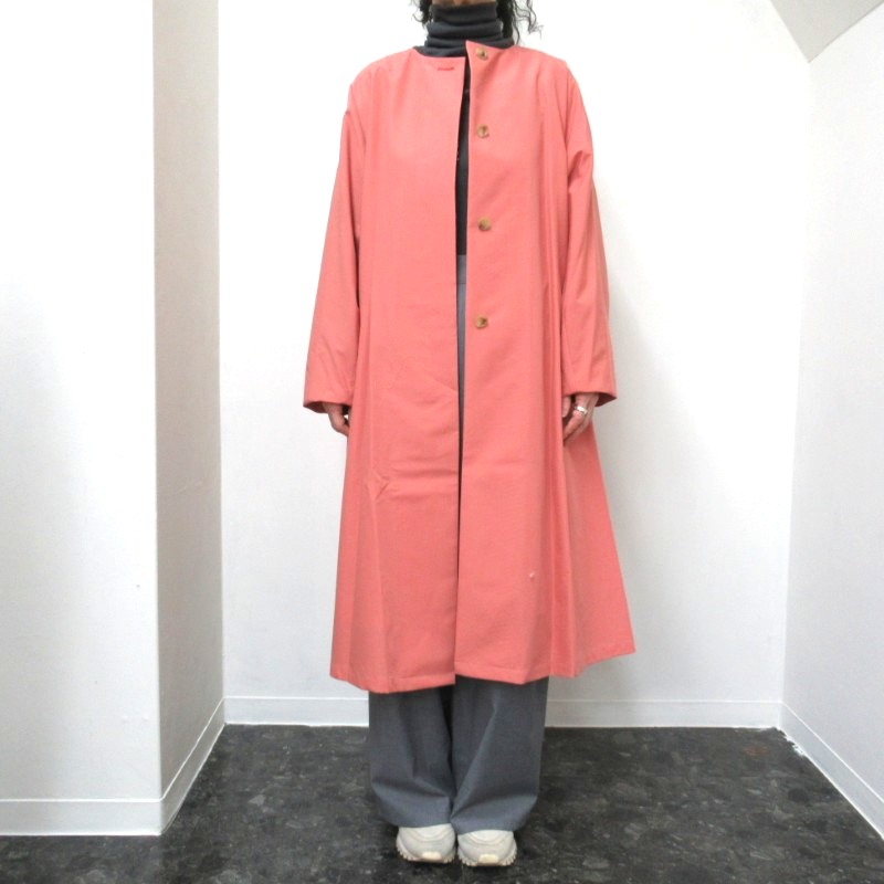 Crespi  裏地リバティロングコート /PK63 【日本製】